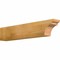Ekena Millwork Yorktown Rough Sawn Rafter Tail, Western Red Cedar, 4"W x 6"H x 32"L RFT04X06X32YOR00RWR - alternate 1